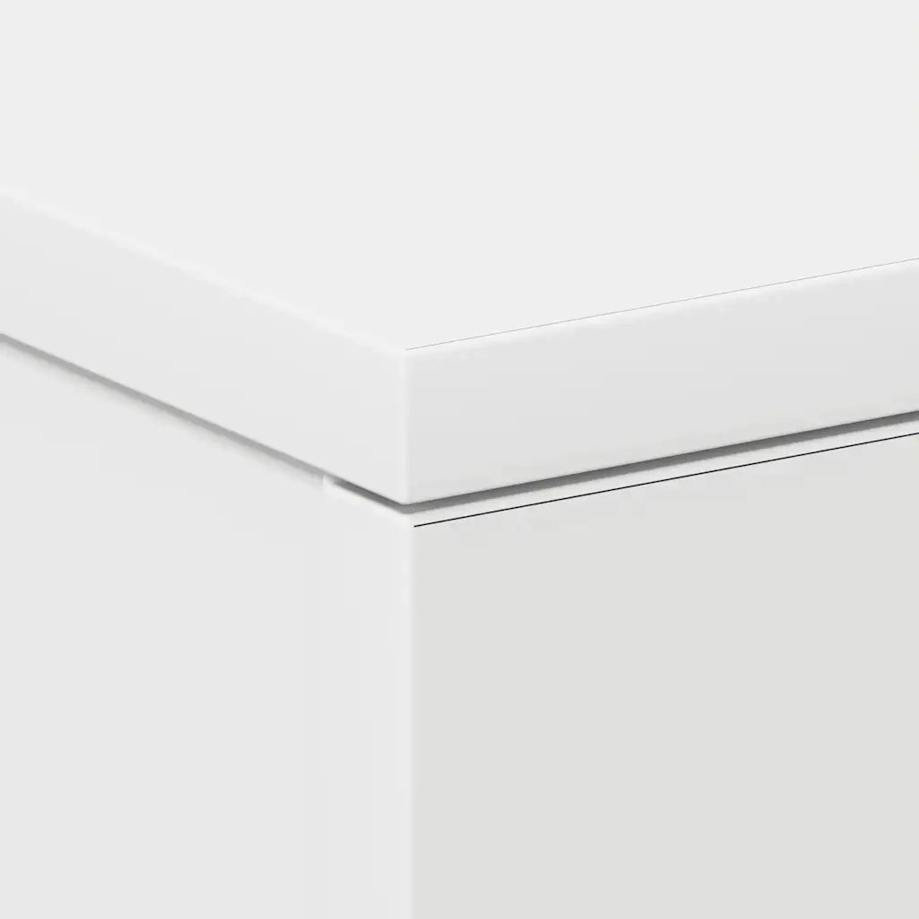 Comodini 2 pz Bianco 38x35x56 cm in Legno Ingegnerizzato 800451