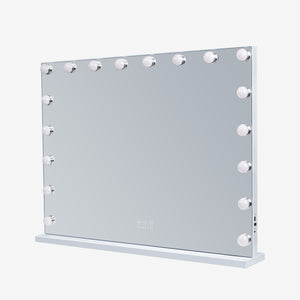 VANITII Specchio trucco con luci da parete 80x58cm