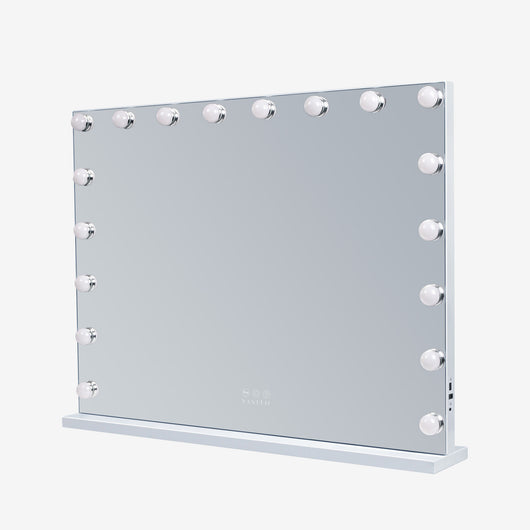 VANITII Specchio trucco con luci da parete 80x58cm