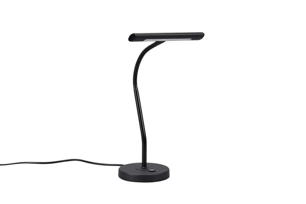 Lampada da scrivania LED dimmerabile Curtis nera Trio