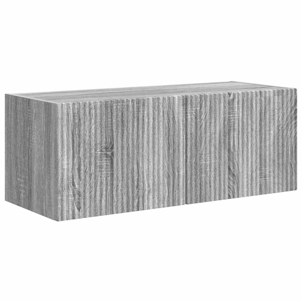 Set mobile TV 5 pcs Grigio Sonoma Legno multistrato