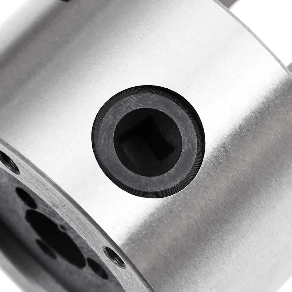 Mandrino per Tornio a 3 Griffe Autocentrante 80 mm in Acciaio 146704