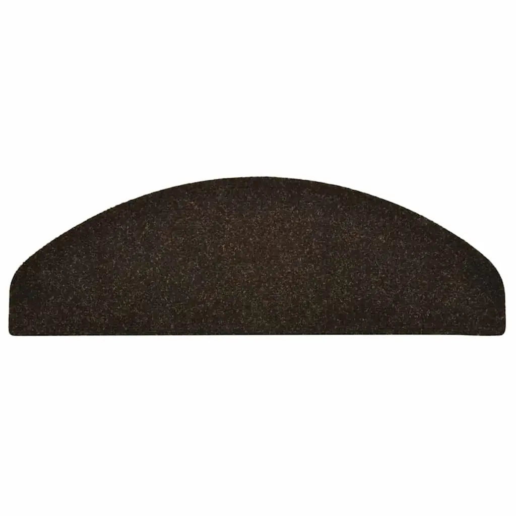 Tappetini Autoadesivi per Scale 30 pz Marrone Scuro 65x21x4 cm