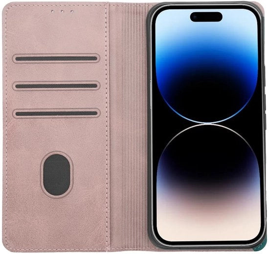 Telaietto di protezione per smartphone con chiusura magnetica - Copertura per smartphone - Pelle in PU - Cartelle per carte di credito - Sottile e leggero - Protezione contro cadute