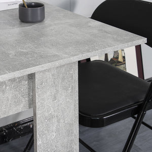 Tavolo Allungabile Cucina Sala Pranzo da 110 a 150x70x78 cm Cemento Estensibile