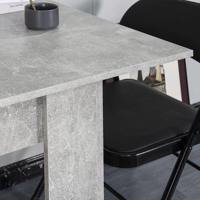 Tavolo Allungabile Cucina Sala Pranzo da 110 a 150x70x78 cm Cemento Estensibile