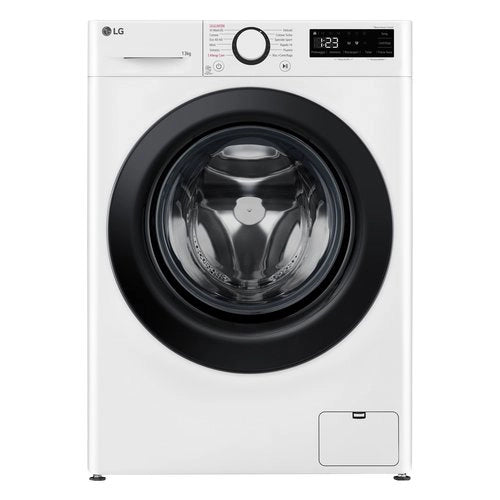 Lavatrice A Carcio Frontale Lg 13 Kg Serie R3 F4R3013NSWB AI DD Classe A -20% 1400 Giri (A85xL60xP61,5) Lavaggio A Vapore Allergy Care Inverter Direct Drive