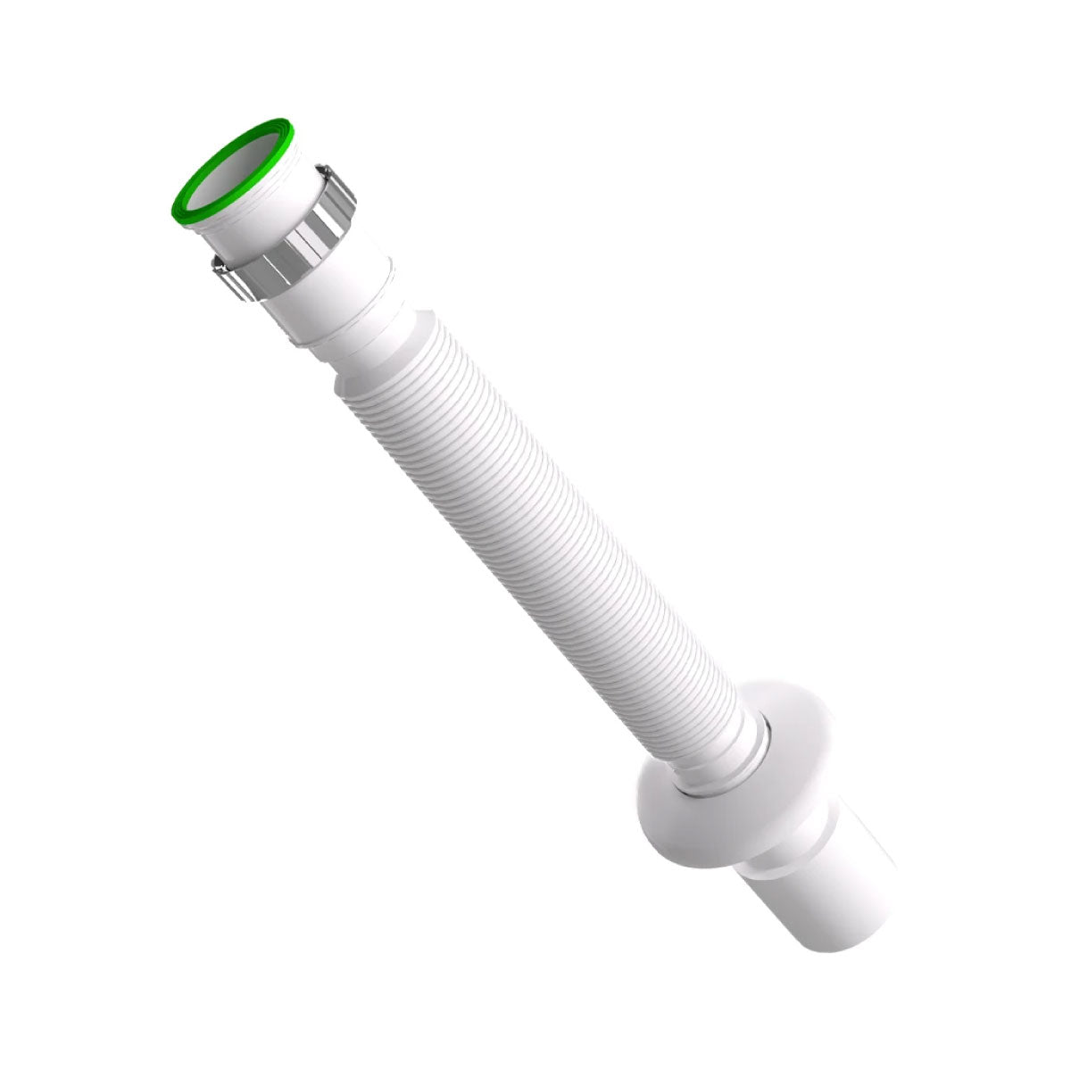 SIFONE SCARICO IN POLIPROPILENE PP FLESSIBILE ED ESTENSIBILE PER LAVABO/BIDET E CUCINA MODELLO JOLLY - 11/4X Ø32/40 MM  - BON