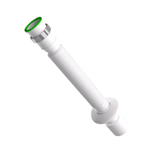 SIFONE SCARICO IN POLIPROPILENE PP FLESSIBILE ED ESTENSIBILE PER LAVABO/BIDET E CUCINA MODELLO JOLLY - 11/4X Ø32/40 MM  - BON