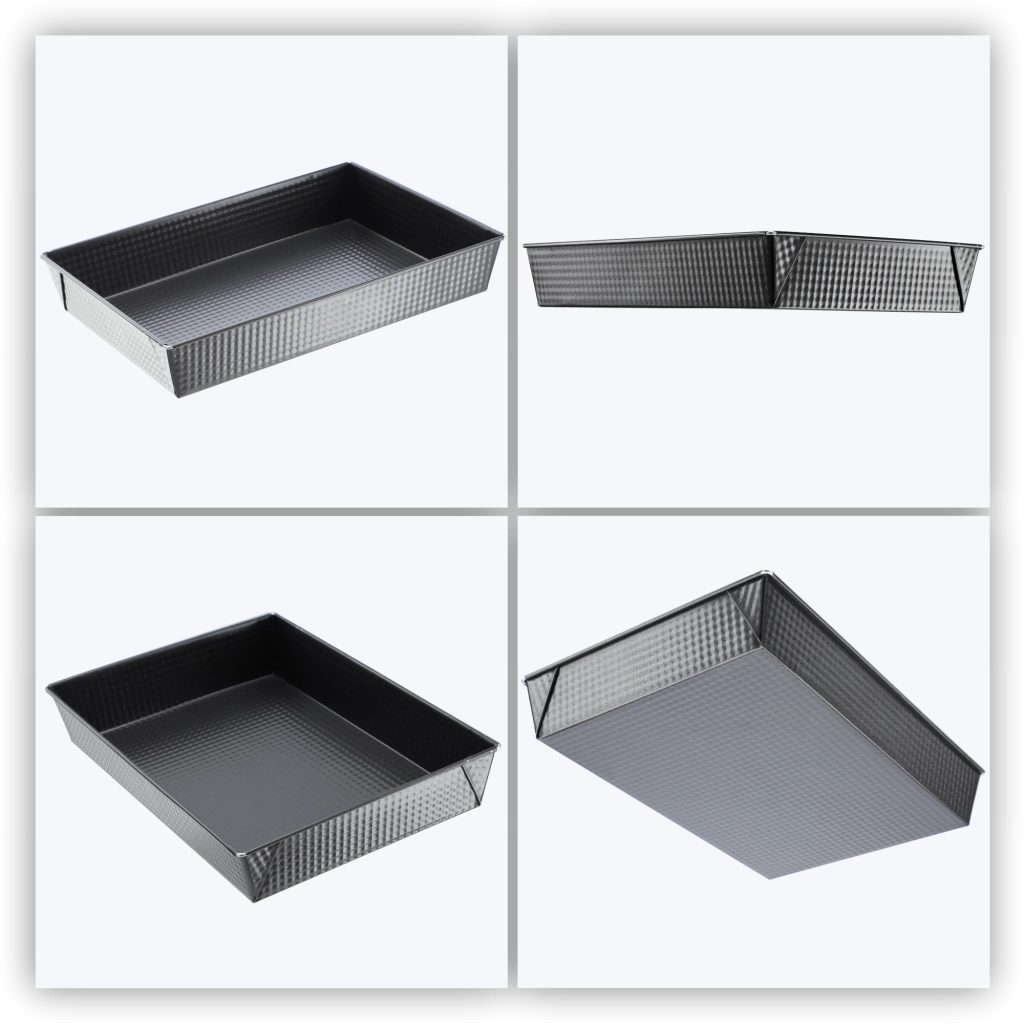 Teglia rettangolare antiaderente per torte KADAX 36x25x6