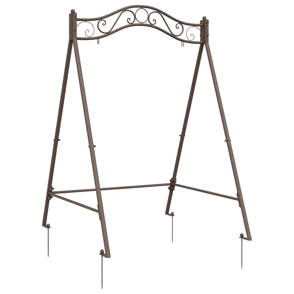 Telaio per Altalena Marrone Antico 113 x 121,5 x 168 cm Acciaio CFW5858731
