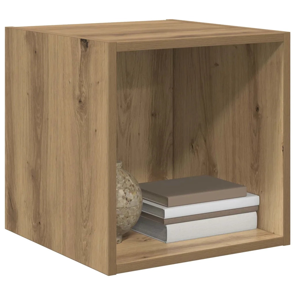 vidaXL Armadietto a muro rovere artigianale 37 x 37 x 37 cm
