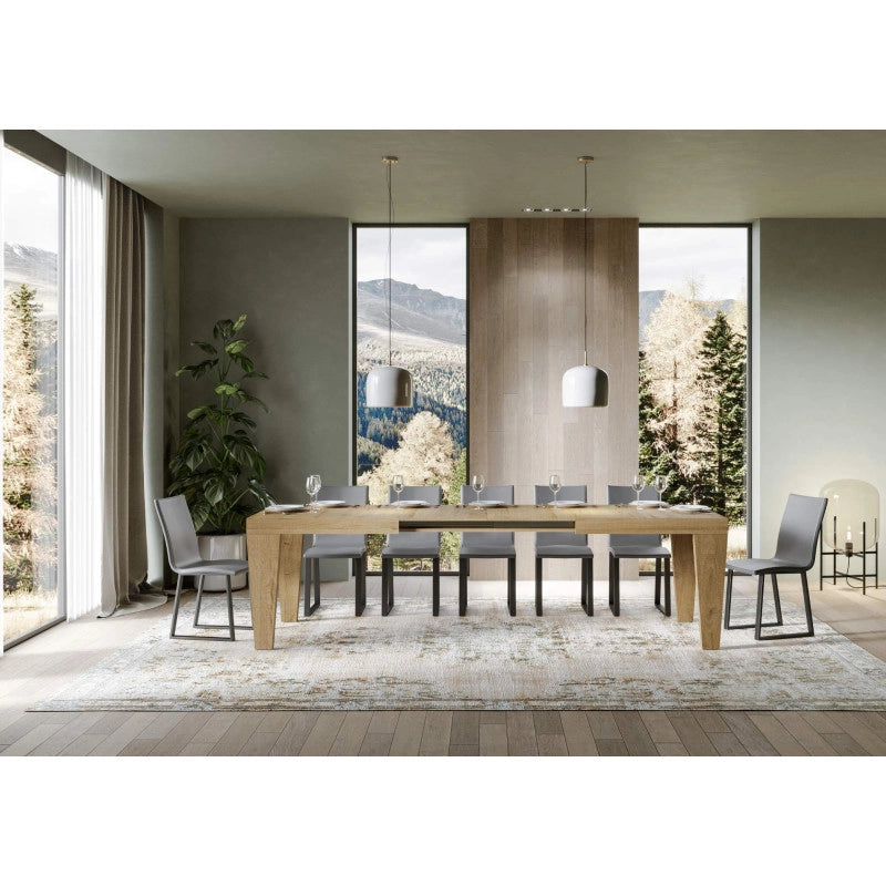 Tavolo allungabile 200/304x90 cm Spimbo - Quercia Natura