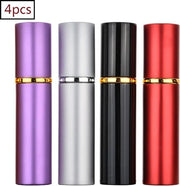 Spruzzatore di profumo da 10 ml, spruzzatore di profumo portatile, diffusore di profumo da viaggio (4-pack)