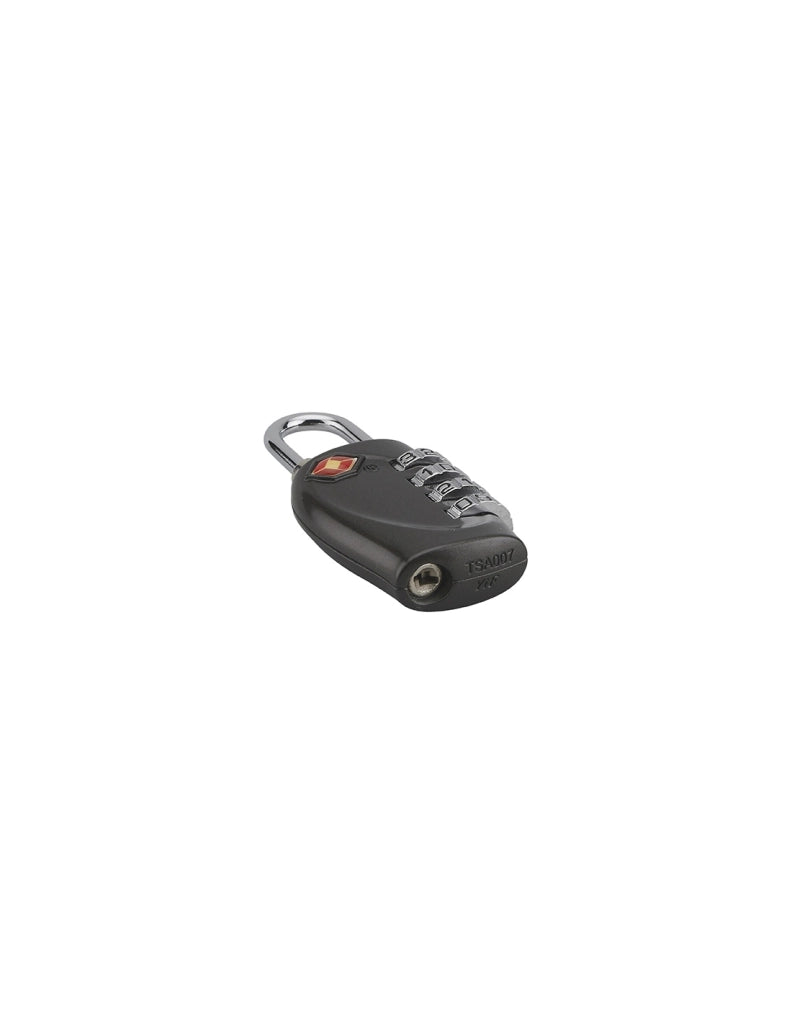Lucchetto TSA 30 mm a combinazione di 4 cifre, arco in acciaio nichelato – THIRARD