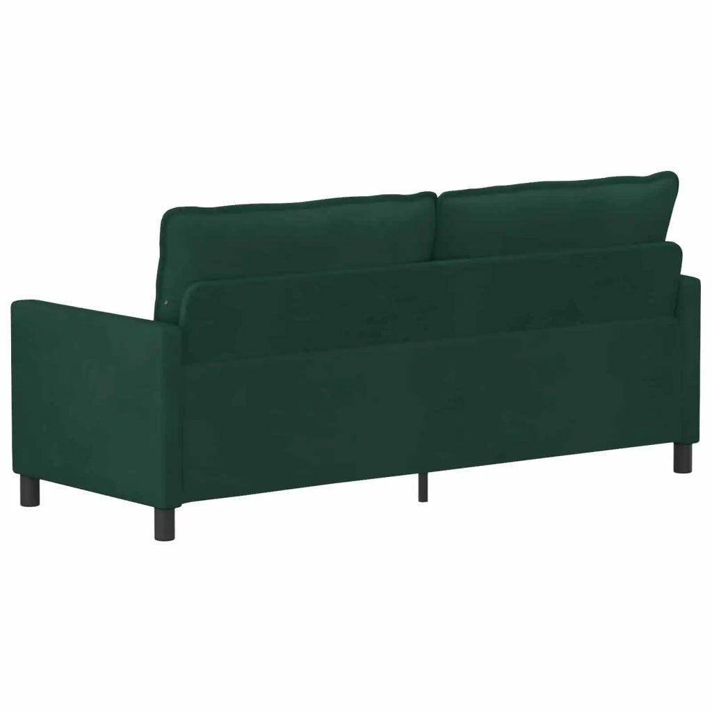 Divano Verde Scuro 196 x 81 x 87,5 cm Velluto 42028883