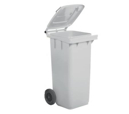 BIDONE PER LA RACCOLTA DIFFERENZIATA 120 lt - Colore bianco
