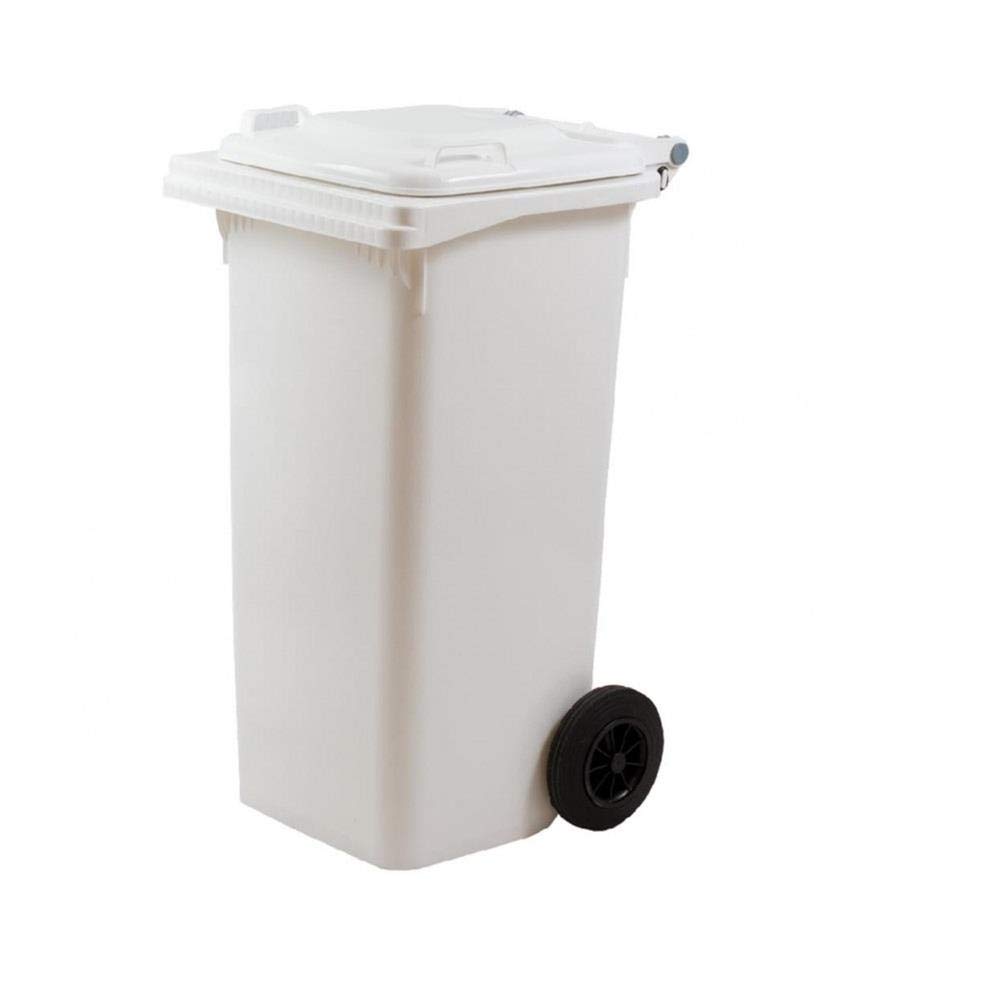 BIDONE PER LA RACCOLTA DIFFERENZIATA 120 lt - Colore bianco