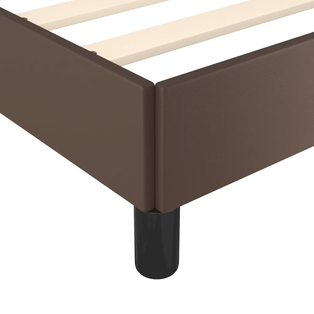 Giroletto Marrone 140x200 cm in Similpelle 347254