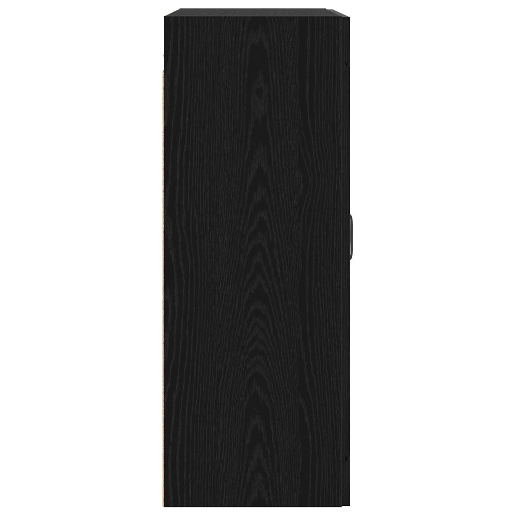 Armadietto a muro Rovere Nero 69,5 x 34 x 90 cm 8010883