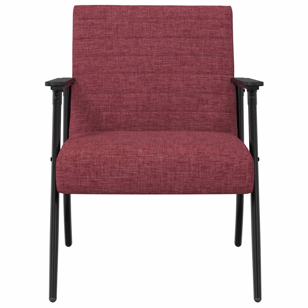 Divano Sedia-Poltrona Rosso Vino 59 x 75 x 78 cm Tessuto