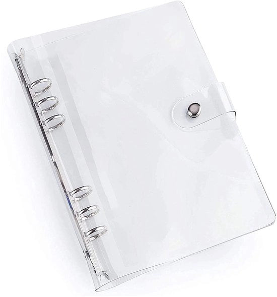 Taccuino da Scrapbooking con Copertina Transparente e 6 Fili - 195 x 145 mm - PVC - A6