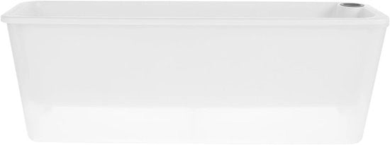 Piantina a Secchiello Rettilinea in Plastica con Fori di Drenaggio - 43 X 15 X 11CM