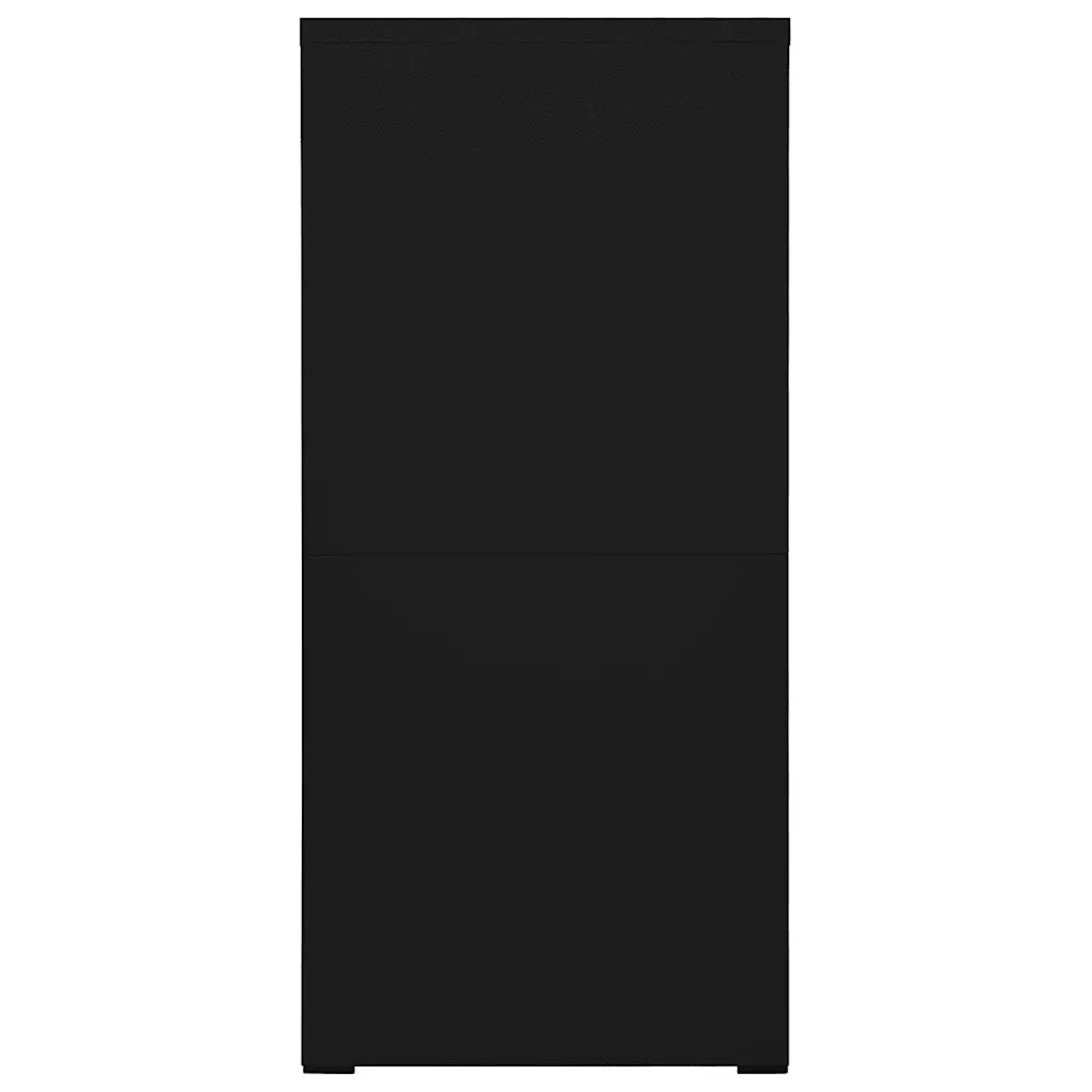 Schedario Nero 46x62x133 cm in Acciaio 336280