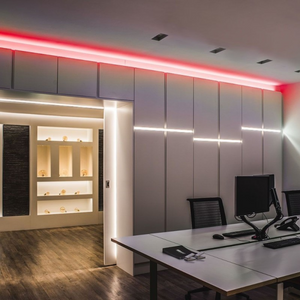 Striscia led flex 12v 6w colore rosso vendibile al metro per interni lineari