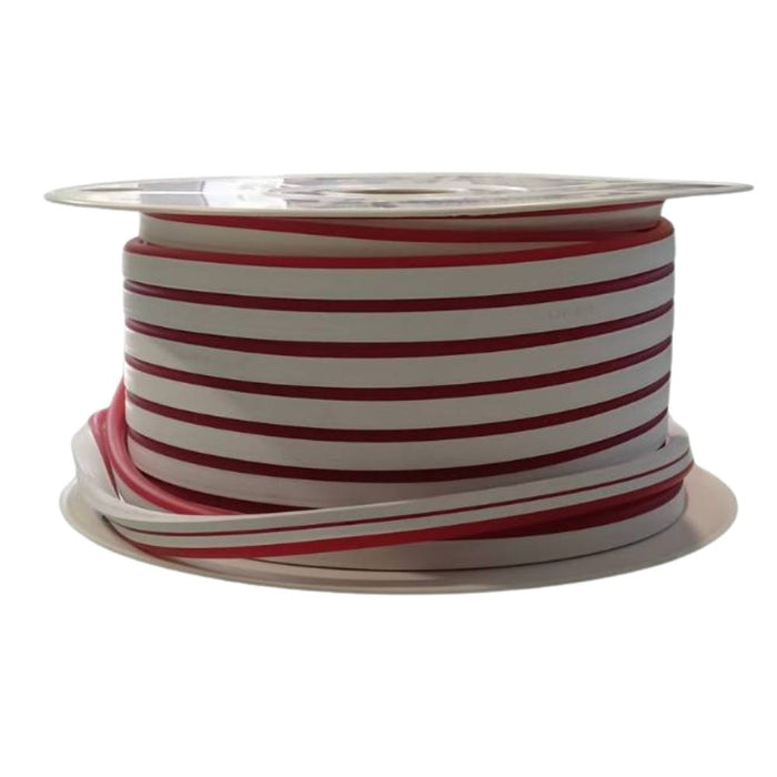 Striscia led flex 12v 6w colore rosso vendibile al metro per interni lineari