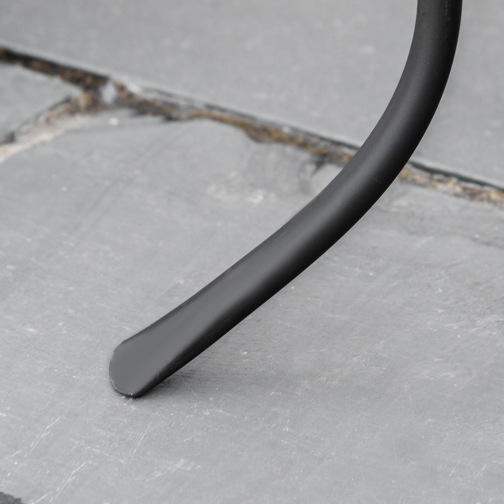 Tavolino da Giardino Ø35,5x53,5 cm in Metallo con Mosaico Blu