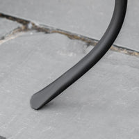 Tavolino da Giardino Ø35,5x53,5 cm in Metallo con Mosaico Blu