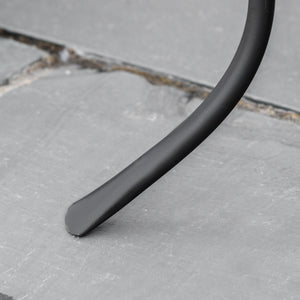 Tavolino da Giardino Ø35,5x53,5 cm in Metallo con Mosaico Blu