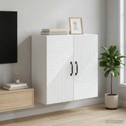 Mobiletto a muro Bianco 59 x 31 x 60 cm Legno ingegnerizzato 898575