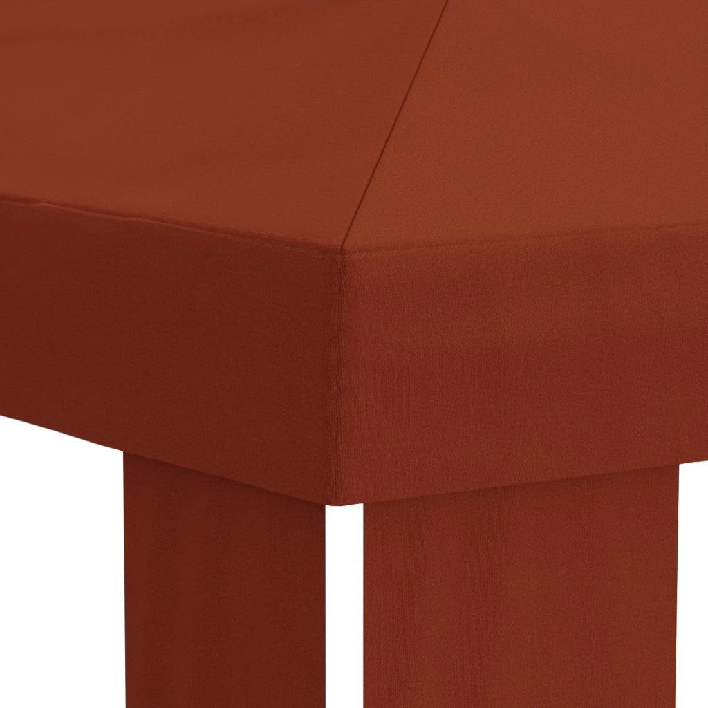 Copertura per Gazebo 6 x 3 m Terracotta Poliestere 190 900426