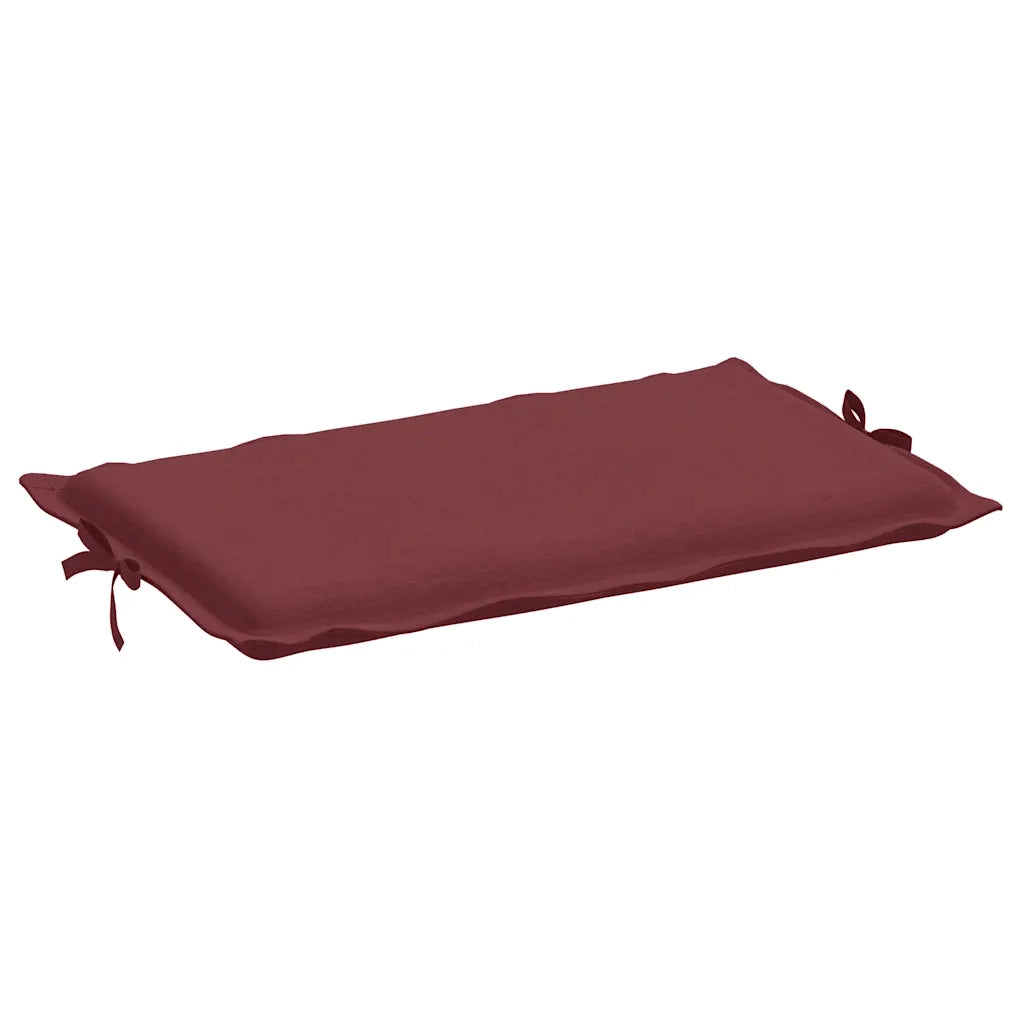 vidaXL Cuscino per Lettino Prendisole Rosso Vino Mélange 186x58x4cm