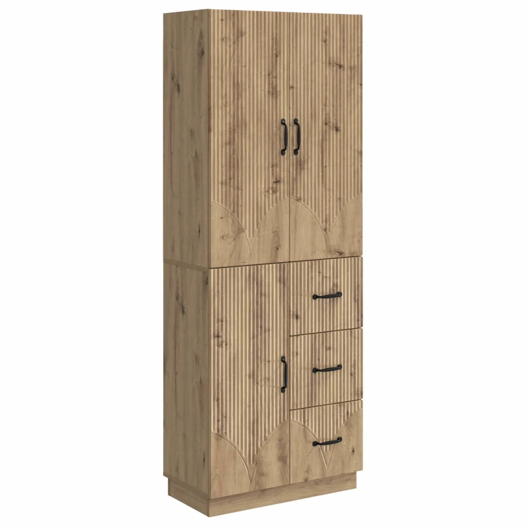 Set di armadi 2 pcs Rovere Artigianale Legno ingegnerizzato 3416825