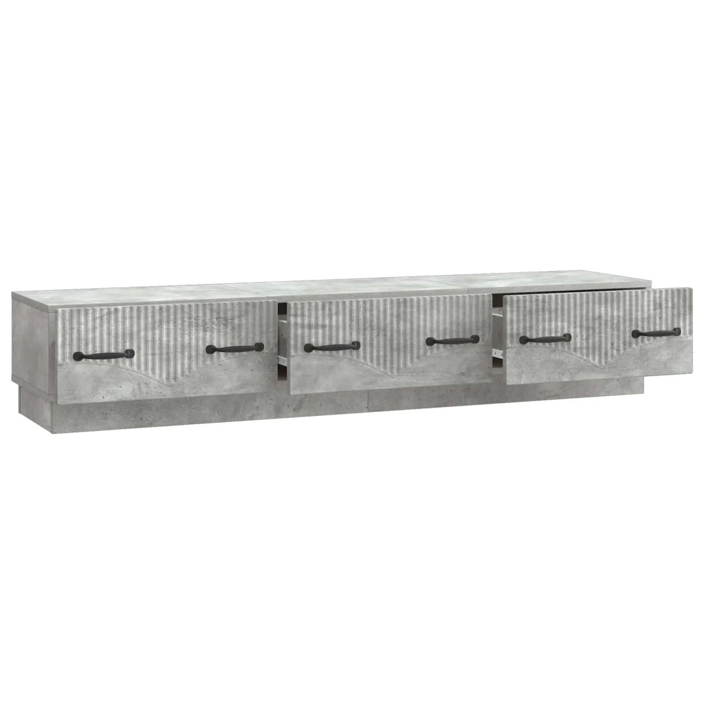 Mobile TV con cassetto Grigio Cemento 147 x 34,5 x 27 cm