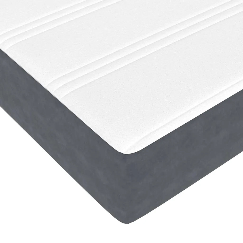 Struttura del letto Grigio scuro 120 x 200 cm Tessuto 3399285