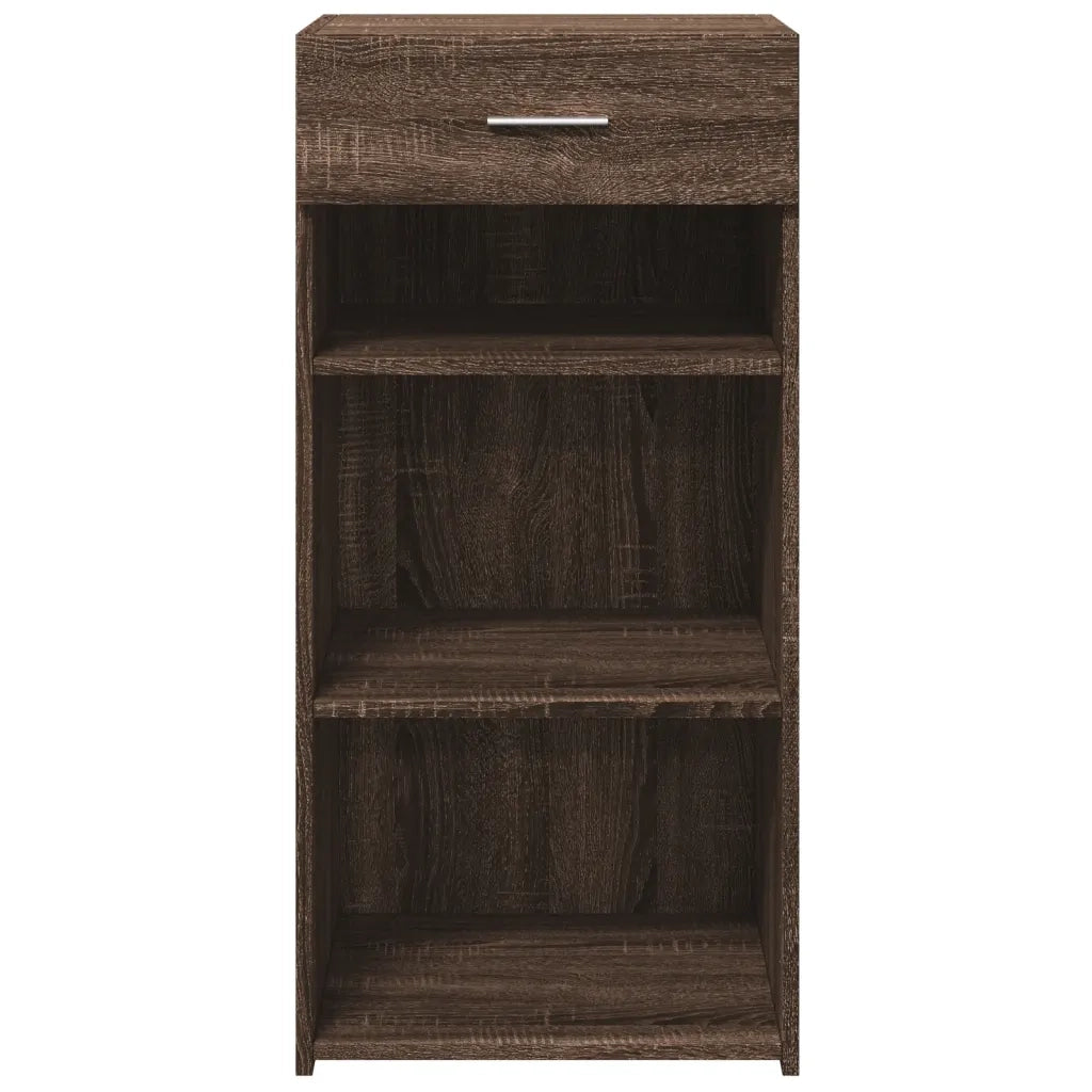 Credenza Rovere Marrone 45x42,5x93 cm in Legno Multistrato 846326