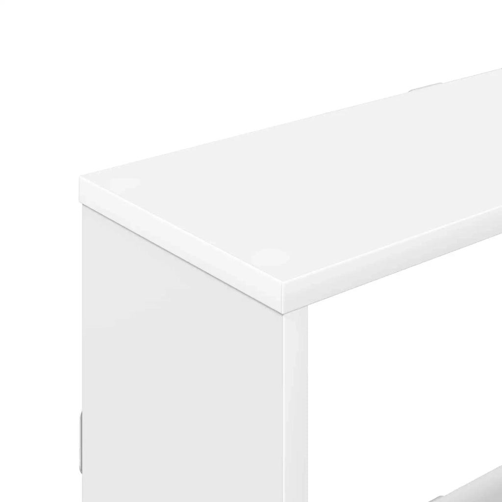 Scaffale da parete Bianco 122 x 18 x 60 cm Legno ingegnerizzato 8012180