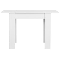 Tavolo Allungabile Cucina Sala Pranzo  da 90 a 120 x60x78cm Bianco Estensibile