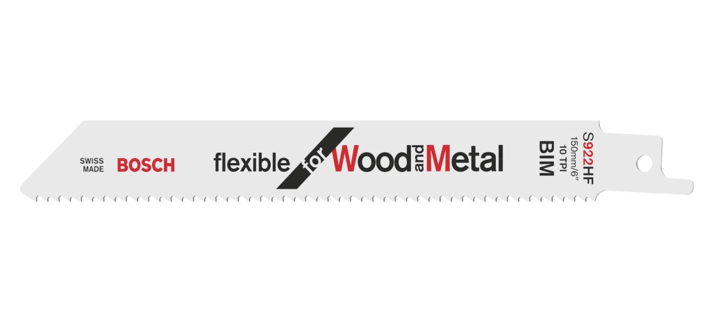2608656039 - Set 2 lame per sega universale S 922 HF Flexible for Wood and Metal
