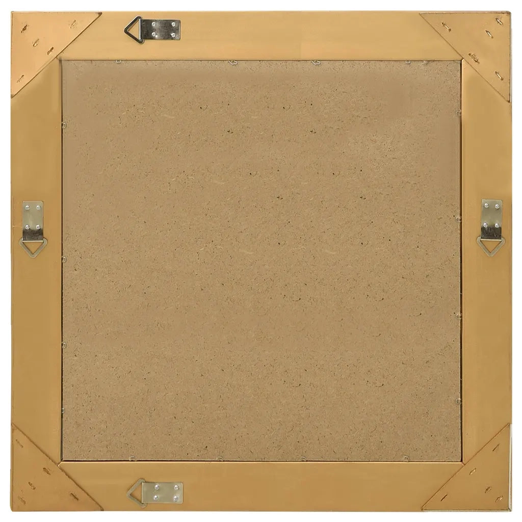 Specchio da Parete | Specchio decorativo Stile Barocco 60x60 cm Oro