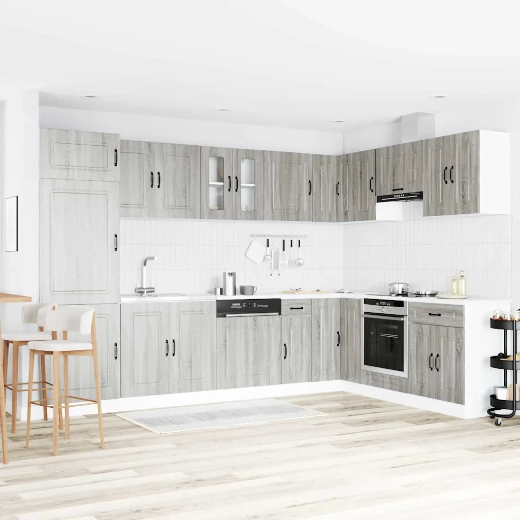Mobile da cucina Kalmar Grigio Sonoma 80 x 46 x 81,5 cm 3315007