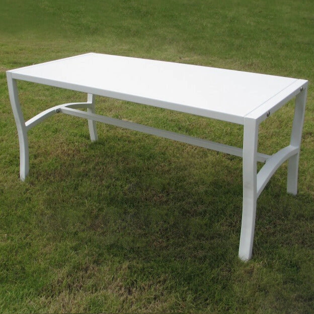 Tavolino da Giardino in Acciaio Acciaio cm 92x45x45 - BRENT