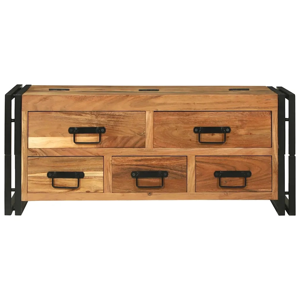 Tavolino da salotto Marrone Legno di Acacia Massello 4104725