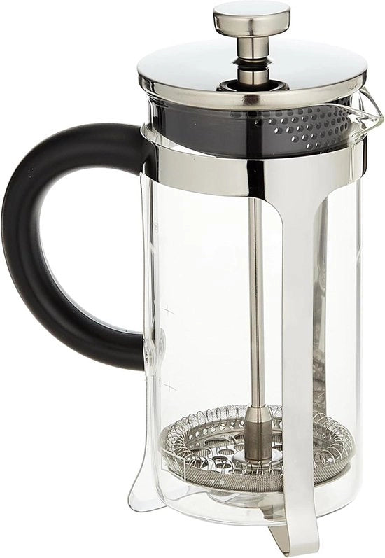Caffettiera elettrica con scala per French Press 400 ml - Acciaio inossidabile - Resistente al magnetismo - Tè/Caffè