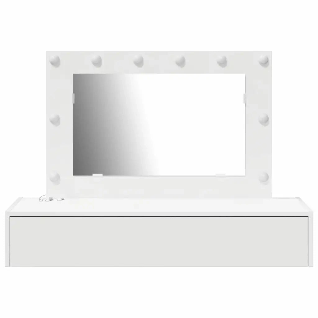 Tavolo da Trucco Bianco 100 x 40 x 70 cm Legno multistrato 865235