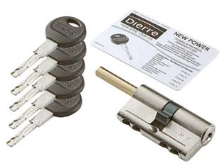 CILINDRO EUROPEO NEW POWER PER POMOLO- - mm.40-30 (CILNEWP40300755) - 1 pezzi DIERRE